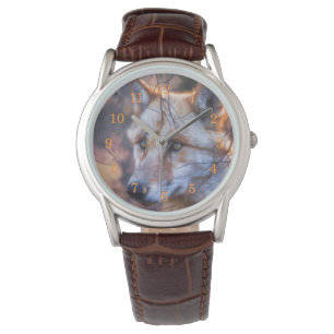 GRÅTT-VARGENS MÖJLIGHETSFÖDA ARMBANDSUR