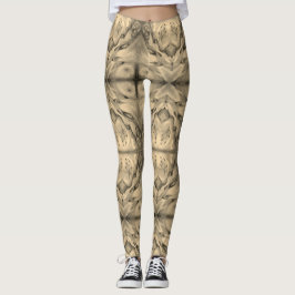 grått vind leggings
