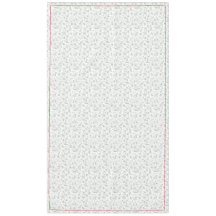 Grått/vit naturlig jul och kardinal Red Gräns