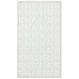 Grått/vit naturlig jul och kardinal Red Gräns