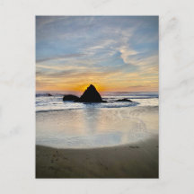 Grått Whale Cove State Beach, Kalifornien