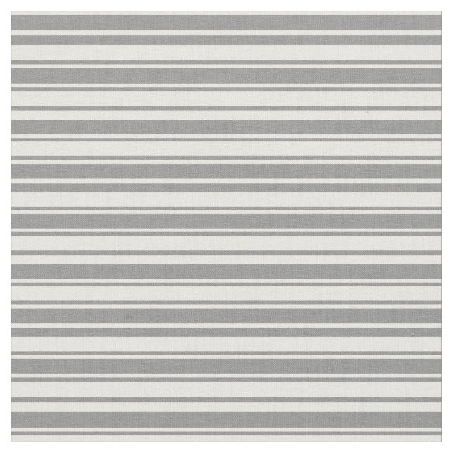 Grått & White Färgad Mönster Tyg (Närbild)