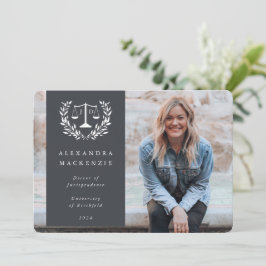 Grått + White JD Law skalar Laurel Wandeans Photo Meddelande