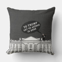 Grått White Yo Trump Kom back Whitehouse