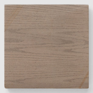 Grått Woodgrain Square Underlägg