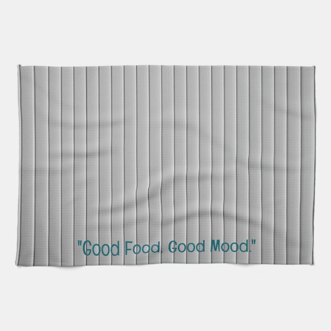 Grått Yta Kitchen Towel Kökshandduk (Horisontell)