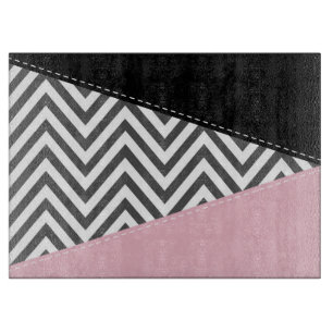 Grått Zigzag, Grått Chevron, Zigzag Mönster, Rosa