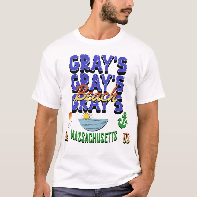 Gråttets Beach, Yarmouth, Massachusetts T Shirt (Framsida)