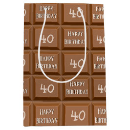 Grattis 40-årsdag Chokladstång
