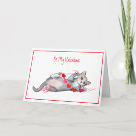 Grattis Alla Hjärtans Dag från Katten Kort