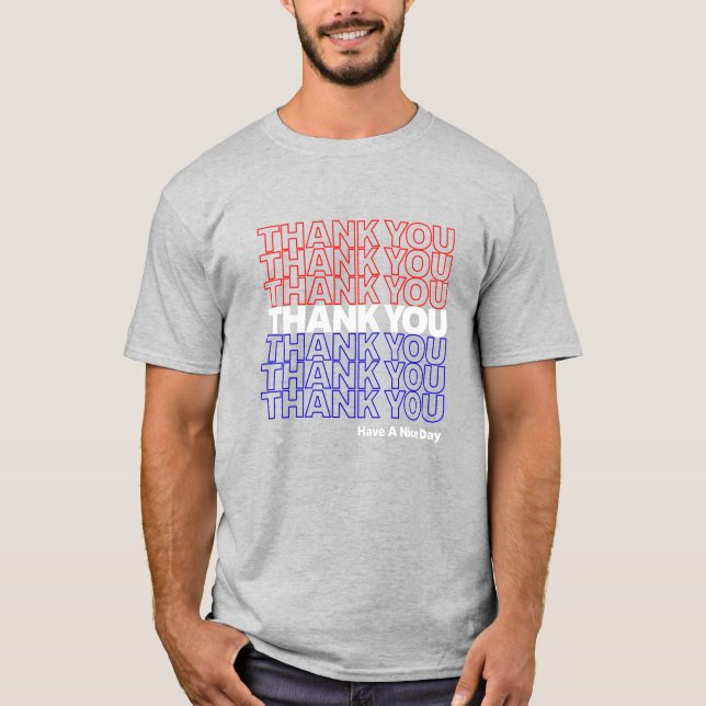 Grattis Amerika T Shirt (Framsida)