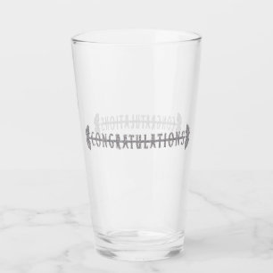 Grattis Beer Glass Tumbler Glaskopp
