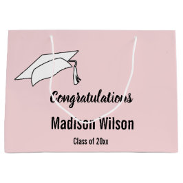 Grattis Blek Rosa och svart Studenten