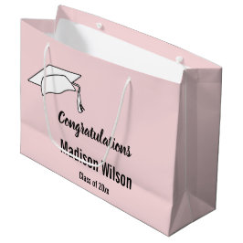 Grattis Blek Rosa och svart Studenten