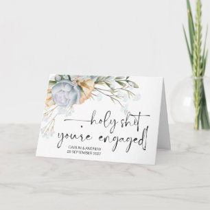 Grattis Bröllop Förlovning Bride and Groom Kort