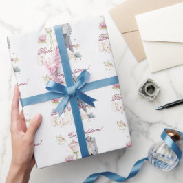 Grattis! Brud & Brudgum Bröllopsklänning Presentpapper