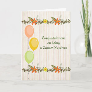 Grattis Card for Cancer Survivor Kort