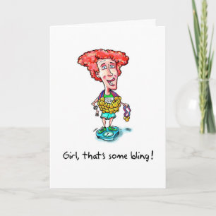 Grattis Card för Marathoner - Bling Kort