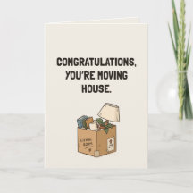 Grattis Du Byter Hus Roligt