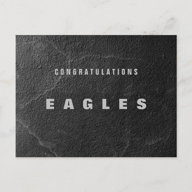 Grattis Eagle Vykort (Framsida)