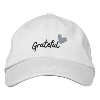 Grattis Embroized Hat Broderad Keps