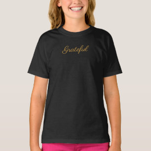 Grattis, enkla, minimalistiska barn t shirt