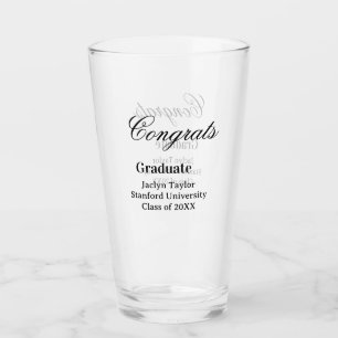 Grattis examen namn universitet namn klass av glaskopp