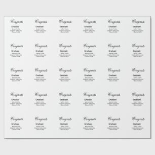 Grattis examen namn universitet namn klass presentpapper
