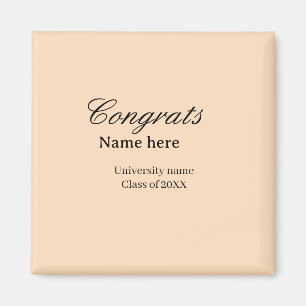 Grattis examen universitet namn årskull 20XX na Magnet