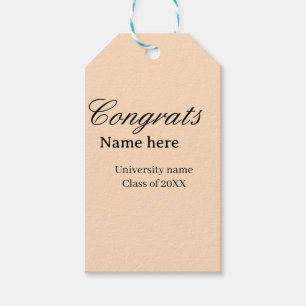 Grattis examen universitet namn årskull 20XX na Presentetikett