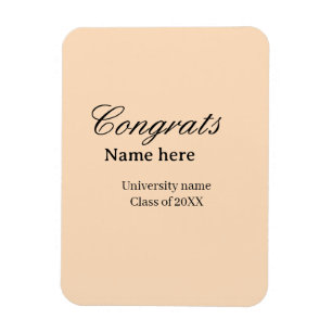 Grattis examen universitet namn klass 20XX na Magnet
