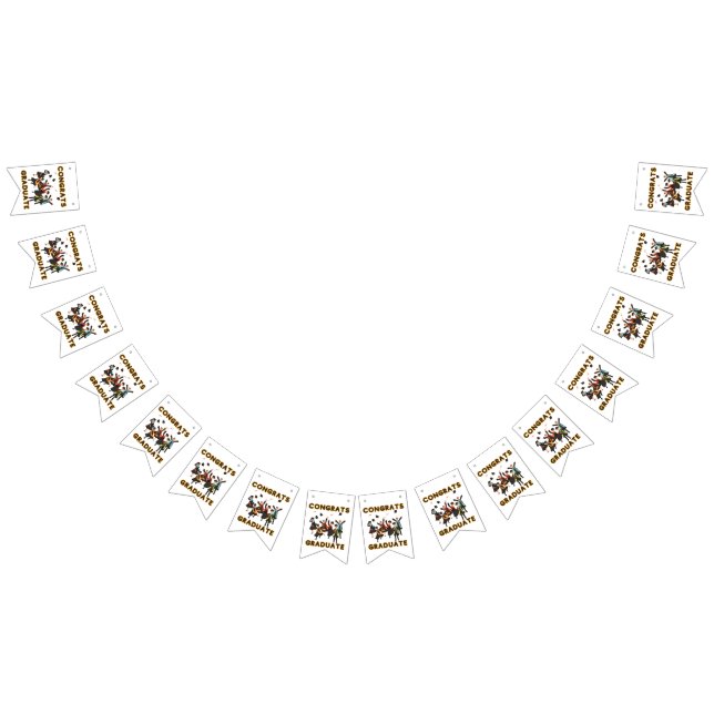 Grattis examen vimpel banner (Alla)