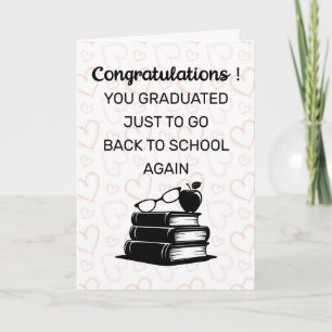 Grattis Examens Kort, Gymnasieexamen Kort