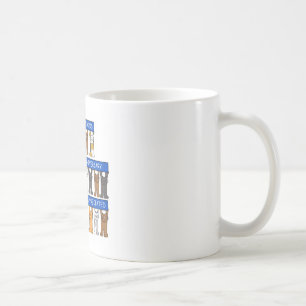 Grattis för 5 år arbetsårsdag, Cats. Kaffemugg