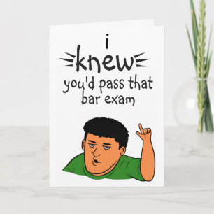 grattis för att ha klarat advokatexamen kort