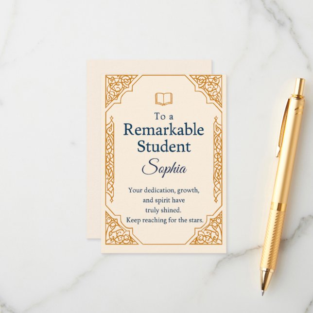 Grattis för elegant för ett exceptionellt St. Tilläggskort (Fram/Back In Situ)