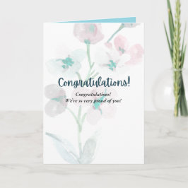 grattis för fantastisk kort