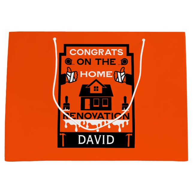 Grattis för hemförbättring (Framsidan)