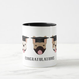 Grattis Fransk Bulldog Mugg