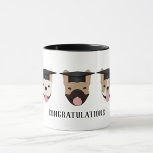 Grattis Fransk Bulldog Mugg