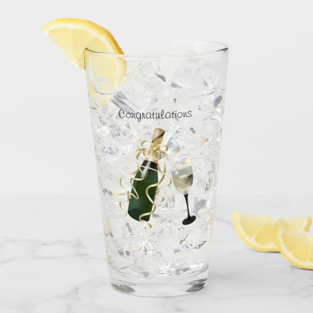 Grattis Glass Kopp (Framsida Ice)