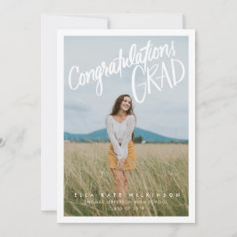 Grattis Grad Studenten meddelande Inbjudningar