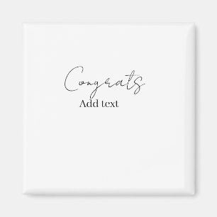 Grattis gratulation examen namn datum magnet