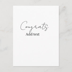 Grattis gratulation examen namn datum vykort