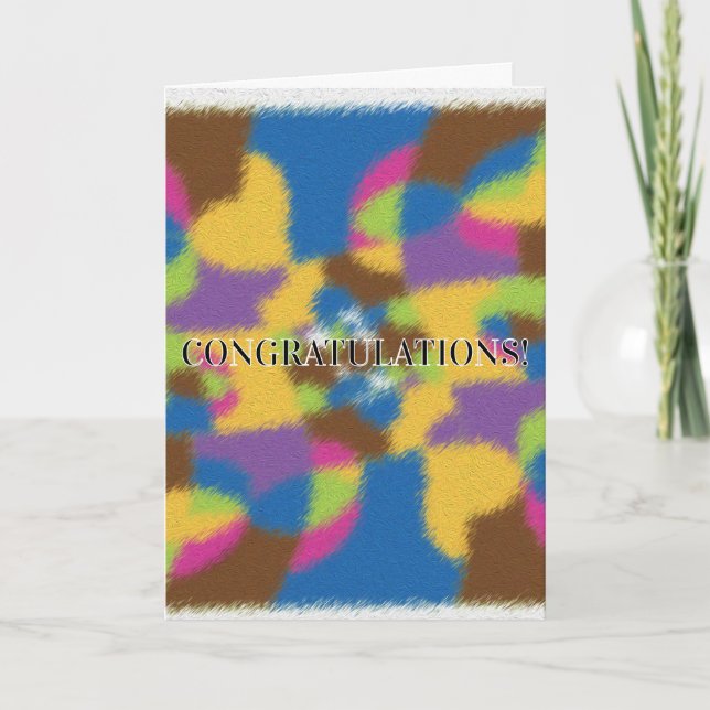 Grattis Gratulationskort! Kort (Framsida)