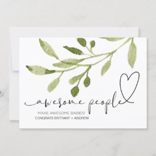 Grattis Gravid Gratulerarare Nyfödd bebis Hjärtat Kort