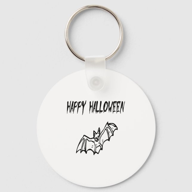grattis halloween nyckelring (Framsida)