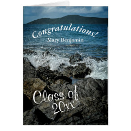 Grattis hälsningskort för student