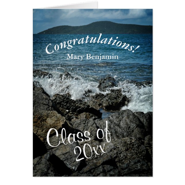 Grattis hälsningskort för student (Framsidan)