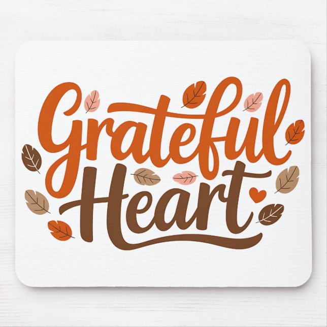 Grattis Heart Typography Musmatta (Framsidan)